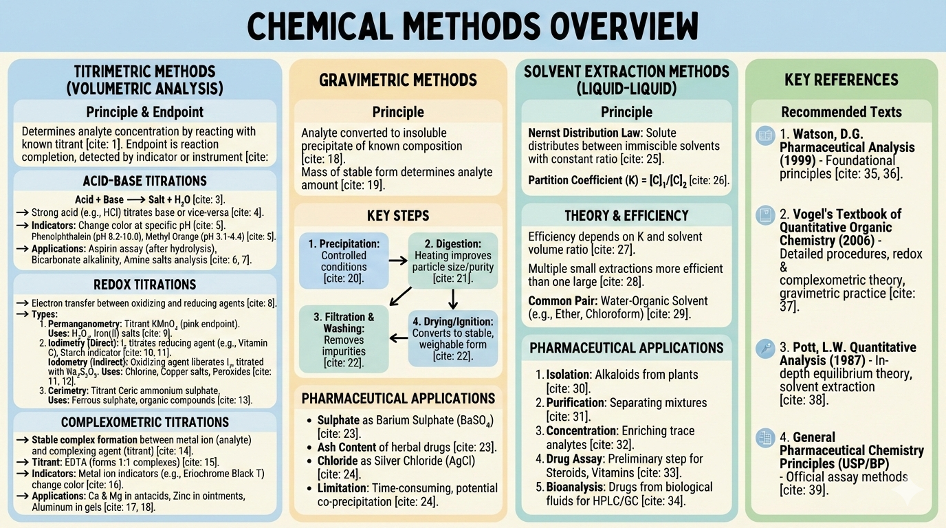 Chemical Analysis of Drugs – Essential Notes
